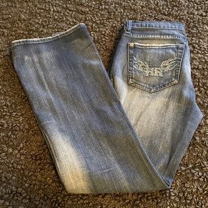 Distressed Rockin Republic vintage jeans